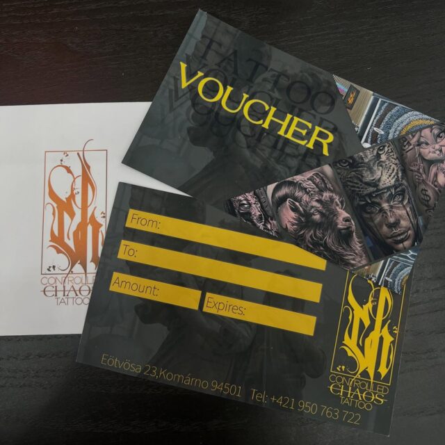 Nem tudod, mivel lepd meg a szeretteidet az ünnepek alatt?
Ajándékozz élményt – egy egyedi, személyre szabott tetoválást!
A Controlled Chaos Tattoo ünnepi voucherei most már elérhetők:
🎁 Tökéletes Mikulás-csomagba
🎄 Karácsonyfa alá
⭐ Egy ajándék, ami örökre velük marad
Gyere be hozzánk vagy írj üzenetet, és máris csomagolhatod a meglepetést!
📍 Eötvösa 23, Komárno
📞 +421 950 763 722